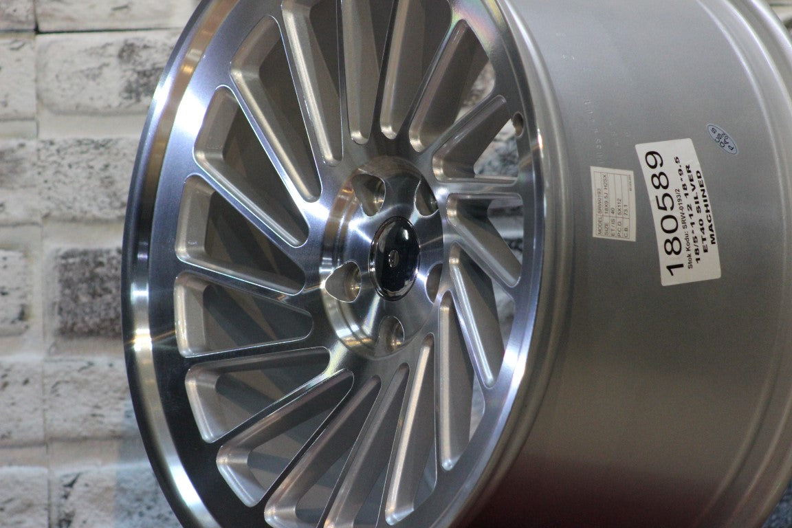 SRW 18 inç 5*112 ET40 Metalik Gri Jant Takımı (J-2127) Fiyatları