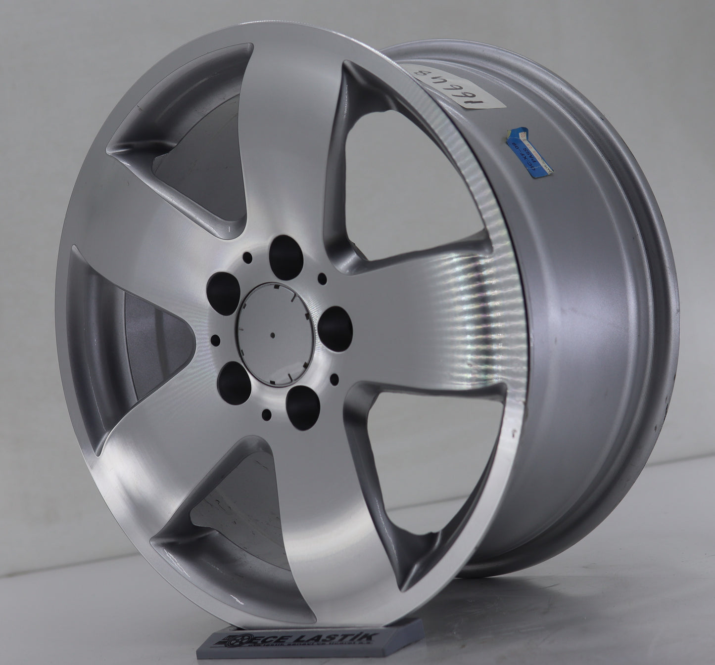 R1 Wheels 16 inç 5*112 ET35 Metalik Gri Jant Takımı (J-2034) - KolayOto