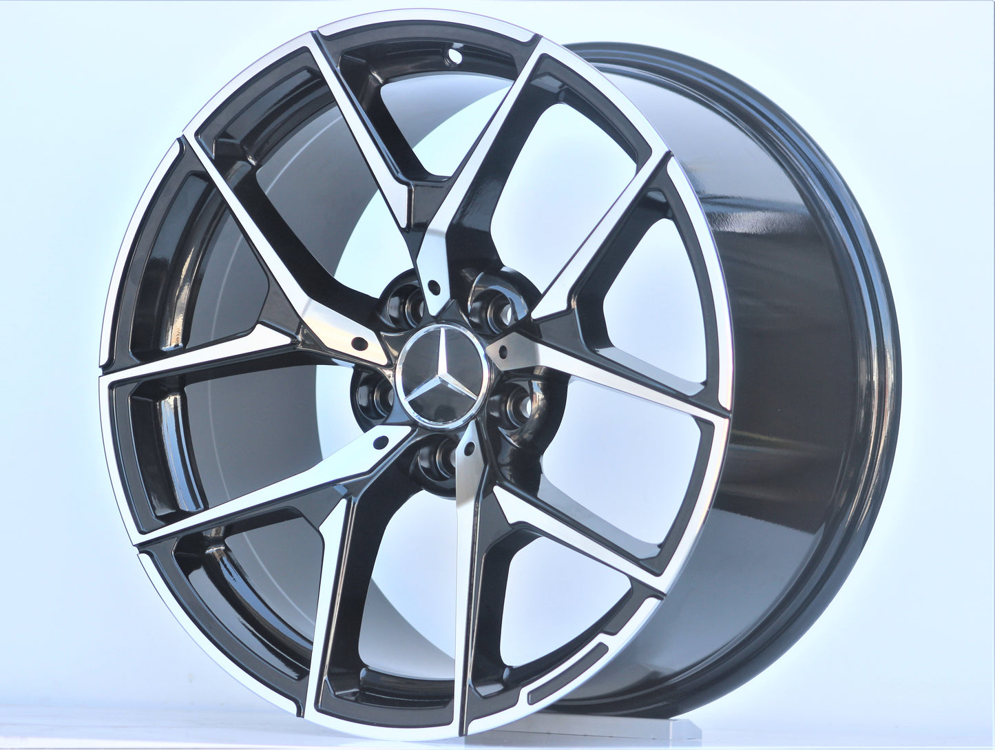 R1 Wheels 18 inç 5*112 ET40 Siyah Jant Takımı (J-1305) - KolayOto