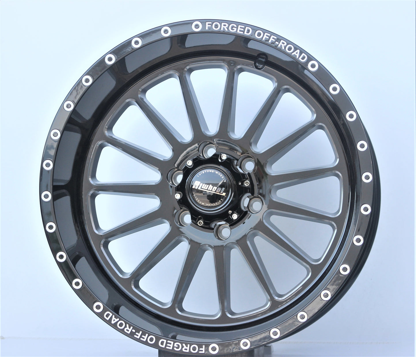 R1 Wheels 20 inç 6*139.7 ET44 Siyah Jant Takımı (J-2097) - KolayOto