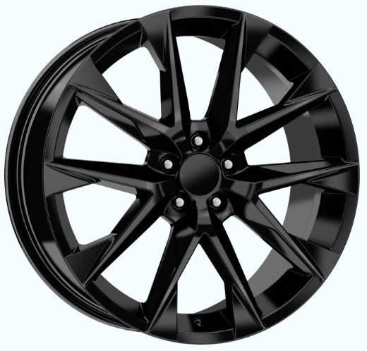 R1 Wheels 18 inç 5*100 ET35 Siyah Jant Takımı (J-4239)