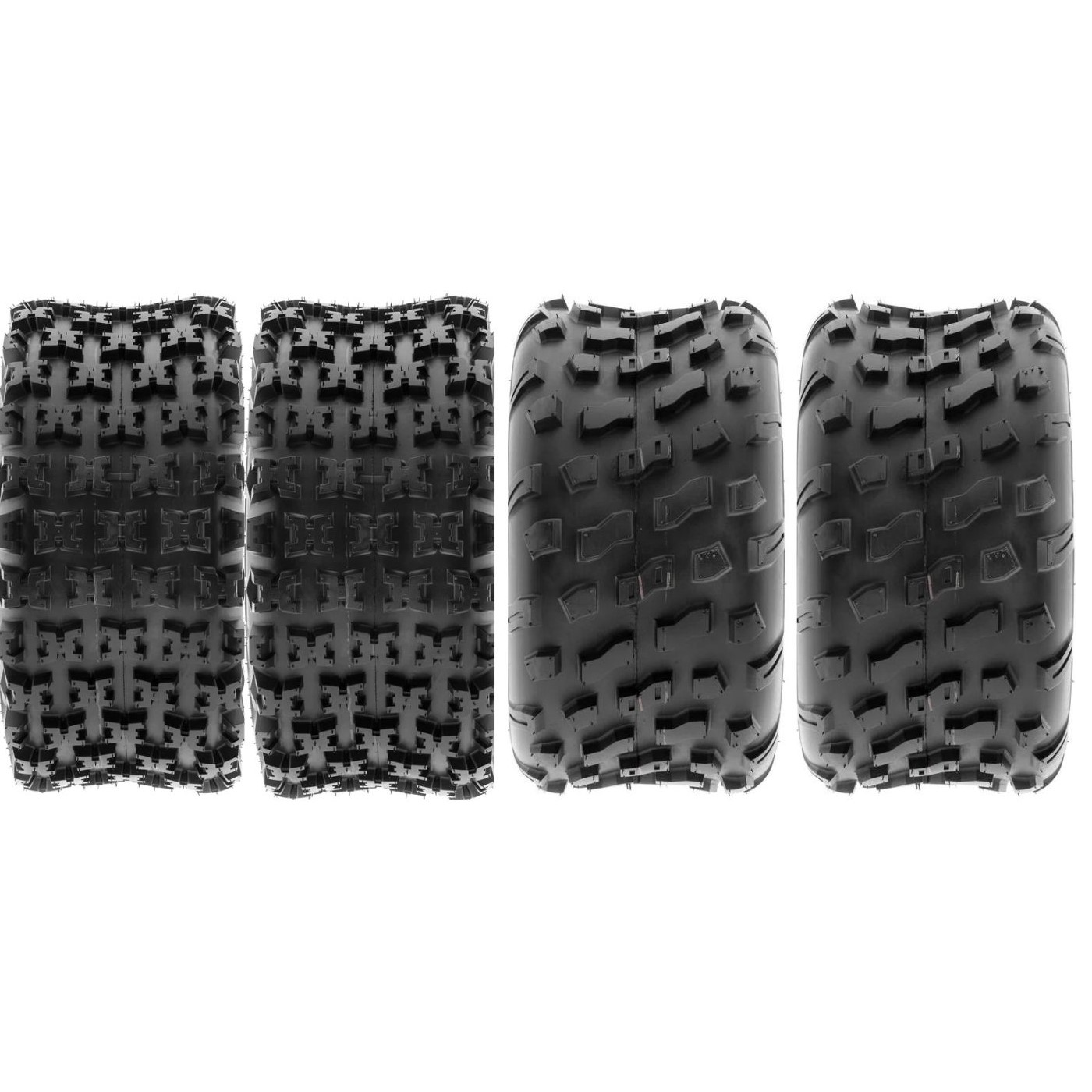 SunF A027-A022 21x7-10 ve 20X10-9 6PR Atv Ön-Arka Takım Lastiği - KolayOto