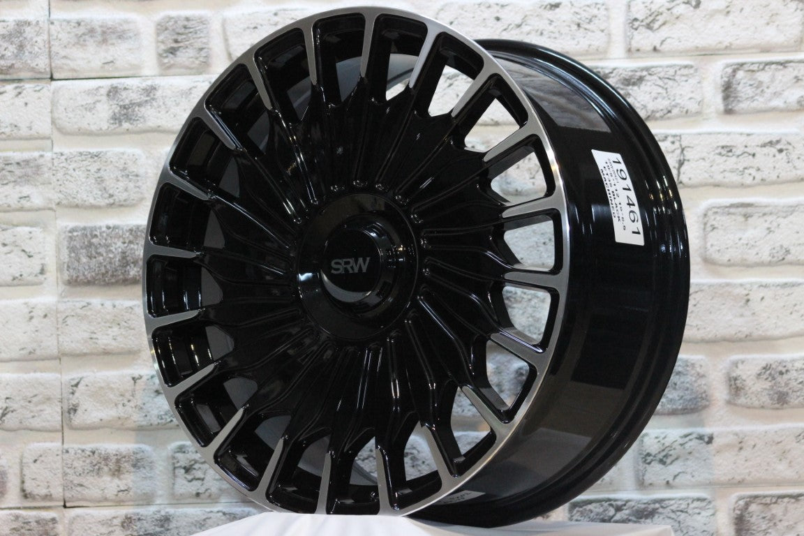 SRW 19 inç 5*112 ET35 Siyah Jant Takımı (J-2126) Modelleri