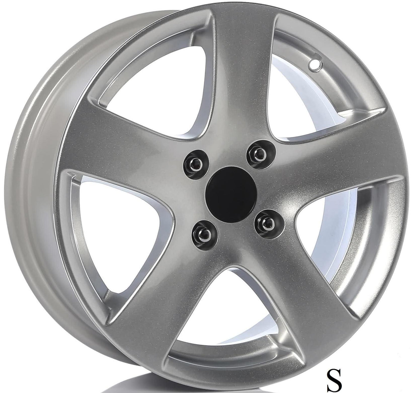 R1 Wheels 15 inç 4*108 ET20 Metalik Gri Jant Takımı (J-1243)