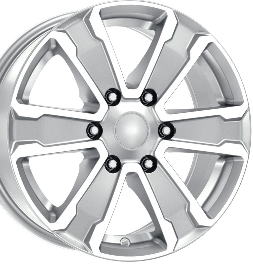 R1 Wheels 16 inç 6*130 ET45 Metalik Gri Jant Takımı (J-3661) - KolayOto