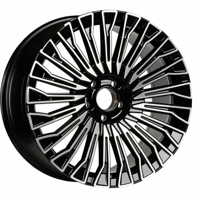 SNC 18 inç 5*112 ET38 Parlak Siyah Jant Takımı (J-3806)