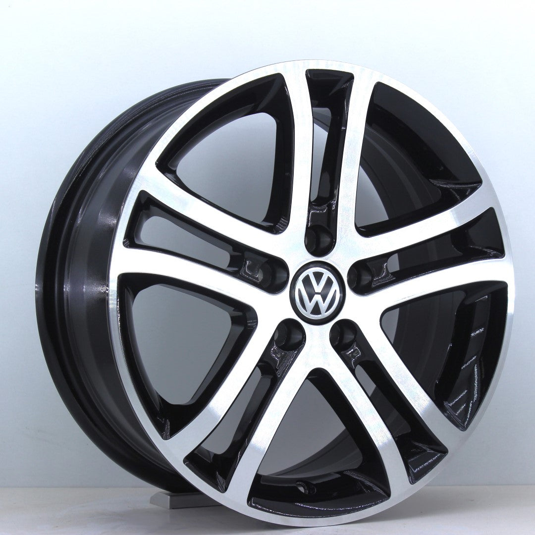 R1 Wheels 16 inç 4*100 ET35 Siyah Jant Takımı (J-2701) - KolayOto