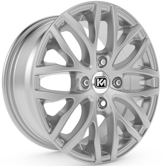 R1 Wheels 15 inç 4*108 ET20 Metalik Gri Jant Takımı (J-3651)