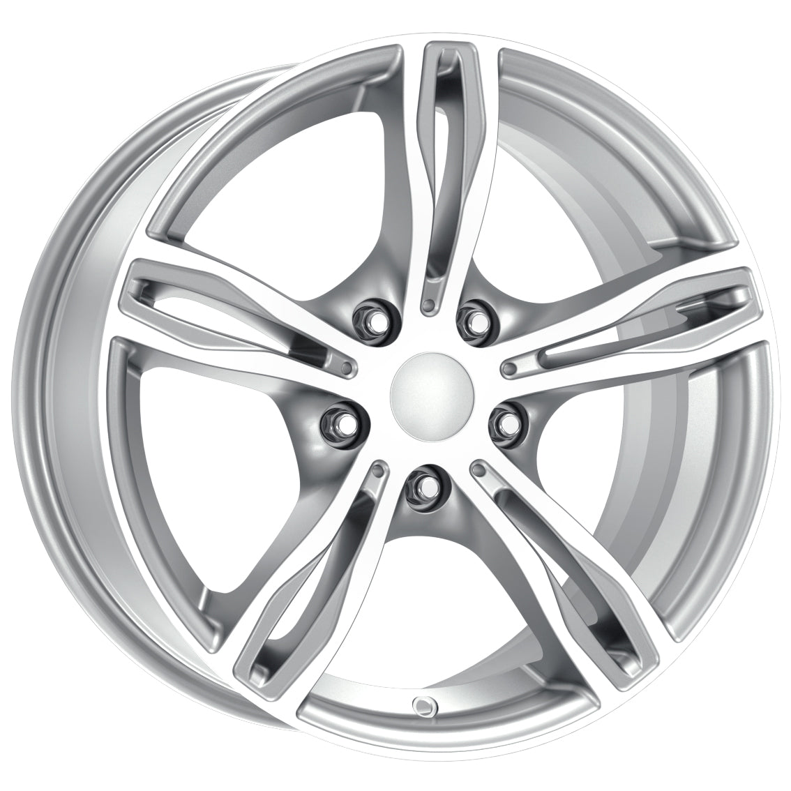 R1 Wheels 17 inç 5*120 ET34 Metalik Gri Jant Takımı (J-4275)