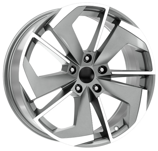 R1 Wheels 19 inç 5*112 ET45 Füme Jant Takımı (J-2969)