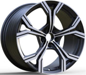 R1 Wheels 20 inç 5*112 ET30 Parlak Siyah Jant Takımı (J-4337)