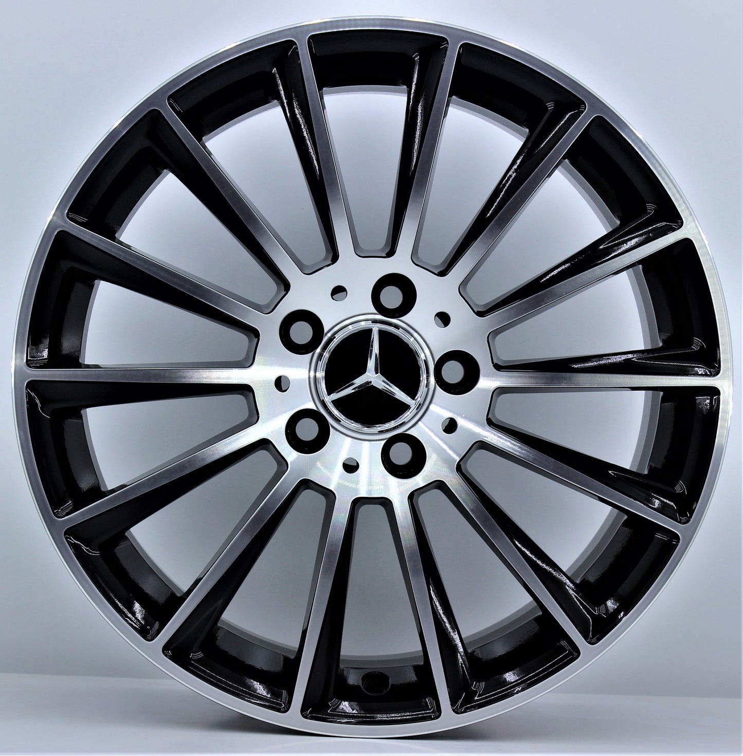 R1 Wheels 18 inç 5*112 ET49 Siyah Jant Takımı (J-892) - KolayOto
