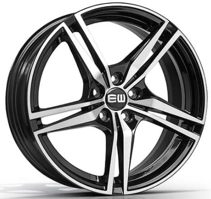 Elite 18 inç 5*108 ET42 Siyah Jant Takımı (J-3490) - KolayOto