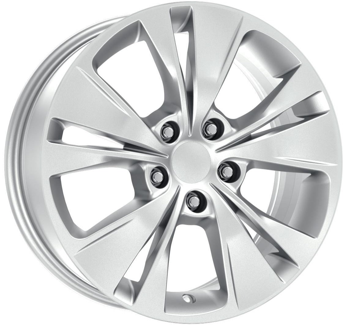 R1 Wheels 16 inç 5*108 ET46 Metalik Gri Jant Takımı (J-3658) - KolayOto