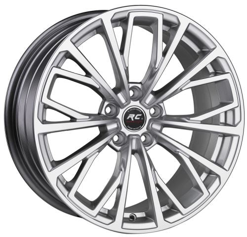 R1 Wheels 18 inç 5*112 ET35 Metalik Gri Jant Takımı (J-3553) - KolayOto