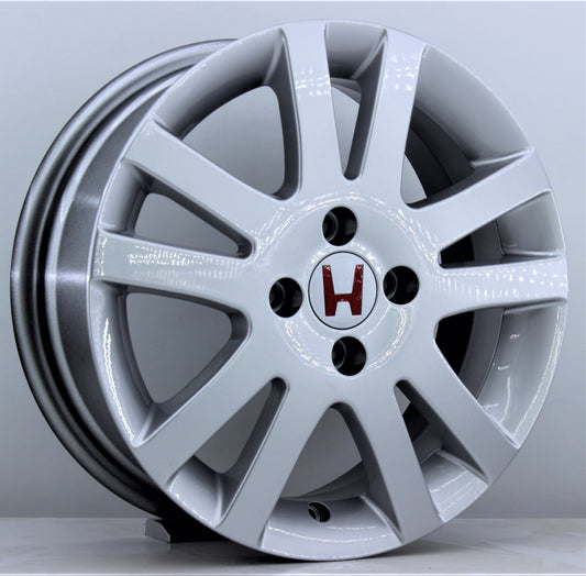 R1 Wheels 15 inç 4*100 ET45 Metalik Gri Jant Takımı (J-292)