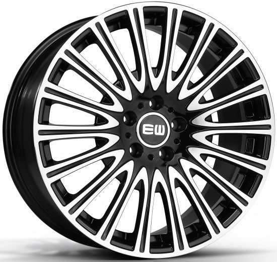 EW 19 inç 5*112 ET48 Siyah Jant Takımı (J-3694) - KolayOto