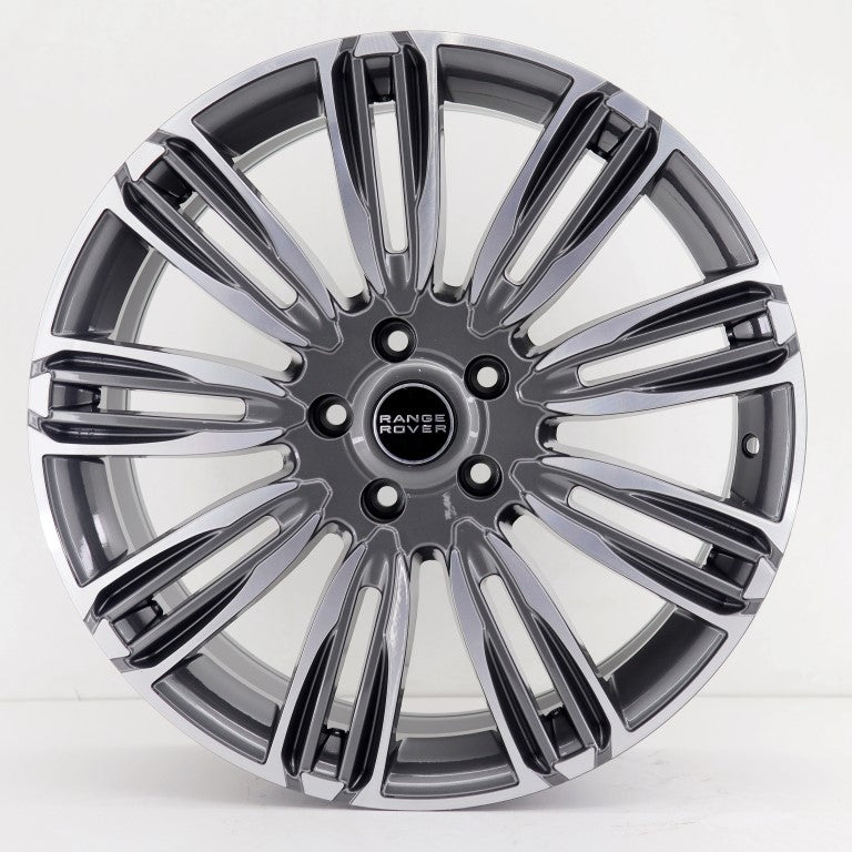 R1 Wheels 20 inç 5*120 ET50 Füme Jant Takımı (J-1190) - KolayOto