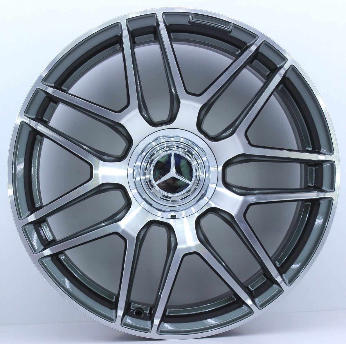 R1 Wheels 19 inç 5*112 ET35 Füme Jant Takımı (J-790) - KolayOto