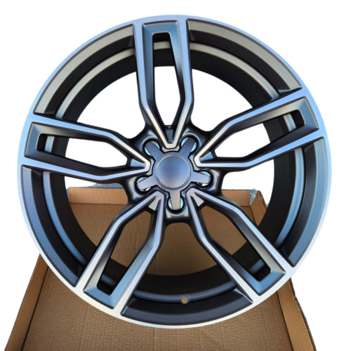 R1 Wheels 19 inç 5*112 ET42 Füme Jant Takımı (J-3546) - KolayOto