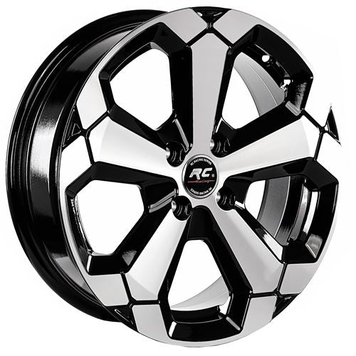 R1 Wheels 16 inç 5*100 ET32 Siyah Jant Takımı (J-3721) - KolayOto