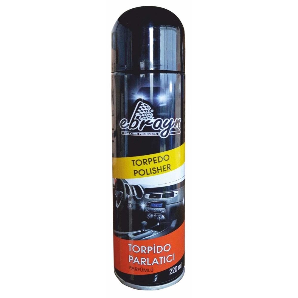 Ebrayn Aerosol (Oto Silikon) Parfümlü Torpido Parlatıcı (220 Ml)