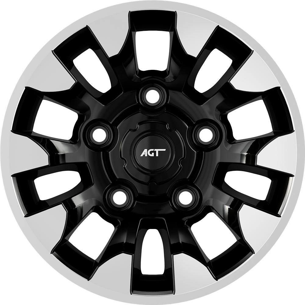 AGT Wheels 16 inç 5*165 ET20 Siyah Jant Takımı (J-4584)