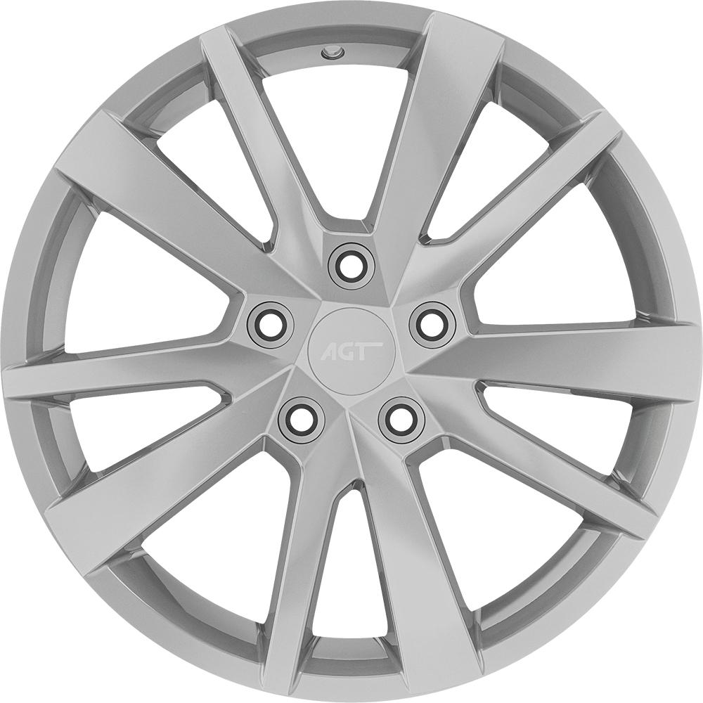 AGT Wheels 17 inç 5*108 ET48 Metalik Gri Jant Takımı (J-4591)