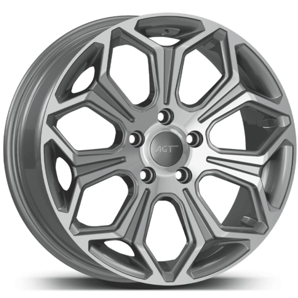 AGT Wheels 17 inç 5*114 ET38 Metalik Gri Jant Takımı (J-4599)