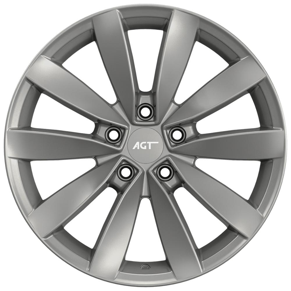 AGT Wheels 17 inç 4*108 ET25 Metalik Gri Jant Takımı (J-4611)