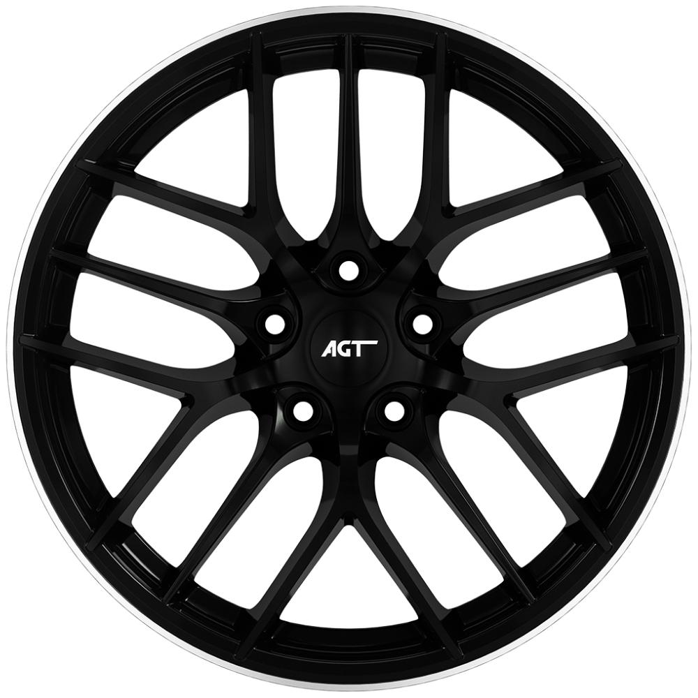 AGT Wheels 18 inç 5*114 ET35 Siyah Jant Takımı (J-4665)