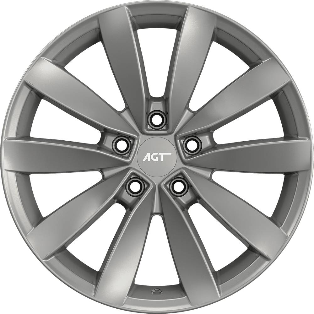 AGT Wheels 18 inç 5*100 ET35 Metalik Gri Jant Takımı (J-4630)