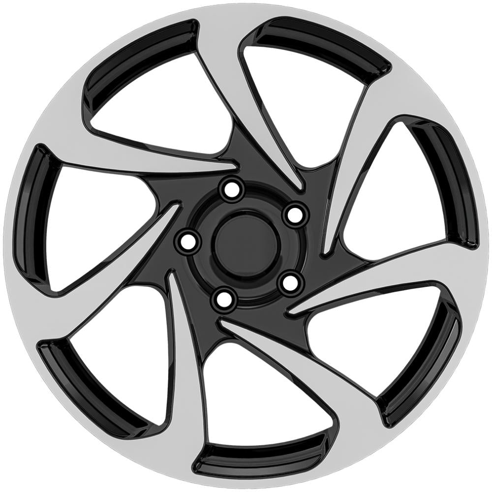 AGT Wheels 18 inç 5*110 ET45 Gri-Siyah Jant Takımı (J-4626)