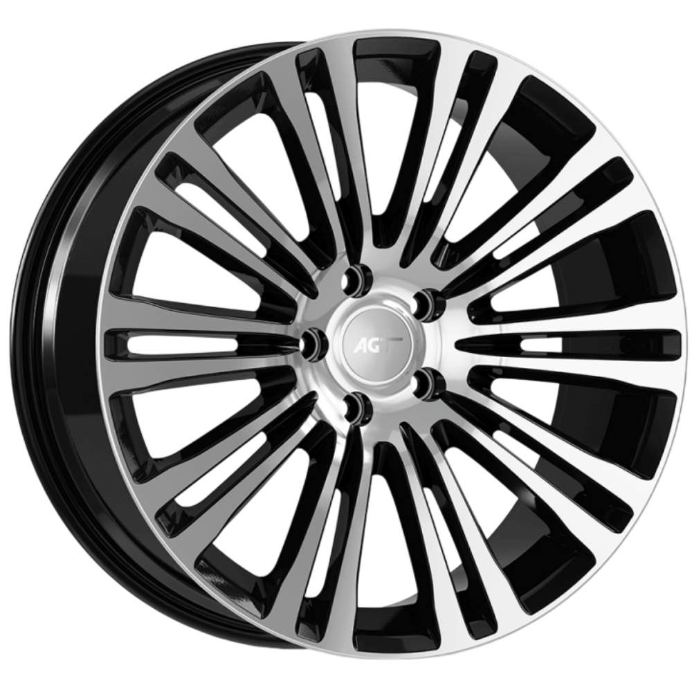 AGT Wheels 19 inç 5*120 ET13 Siyah Jant Takımı (J-4708)