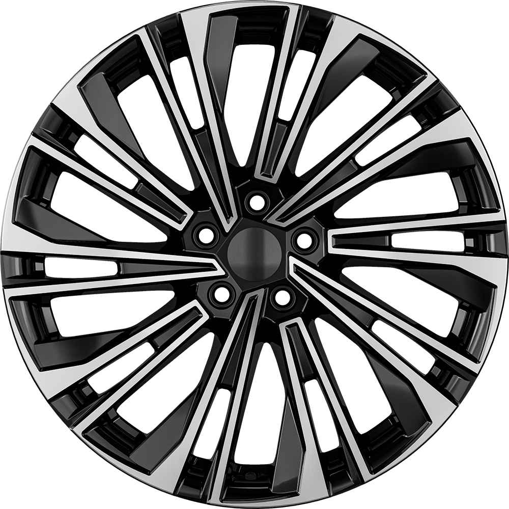 AGT Wheels 19 inç 5*112 ET44 Parlak Siyah Jant Takımı (J-4685)