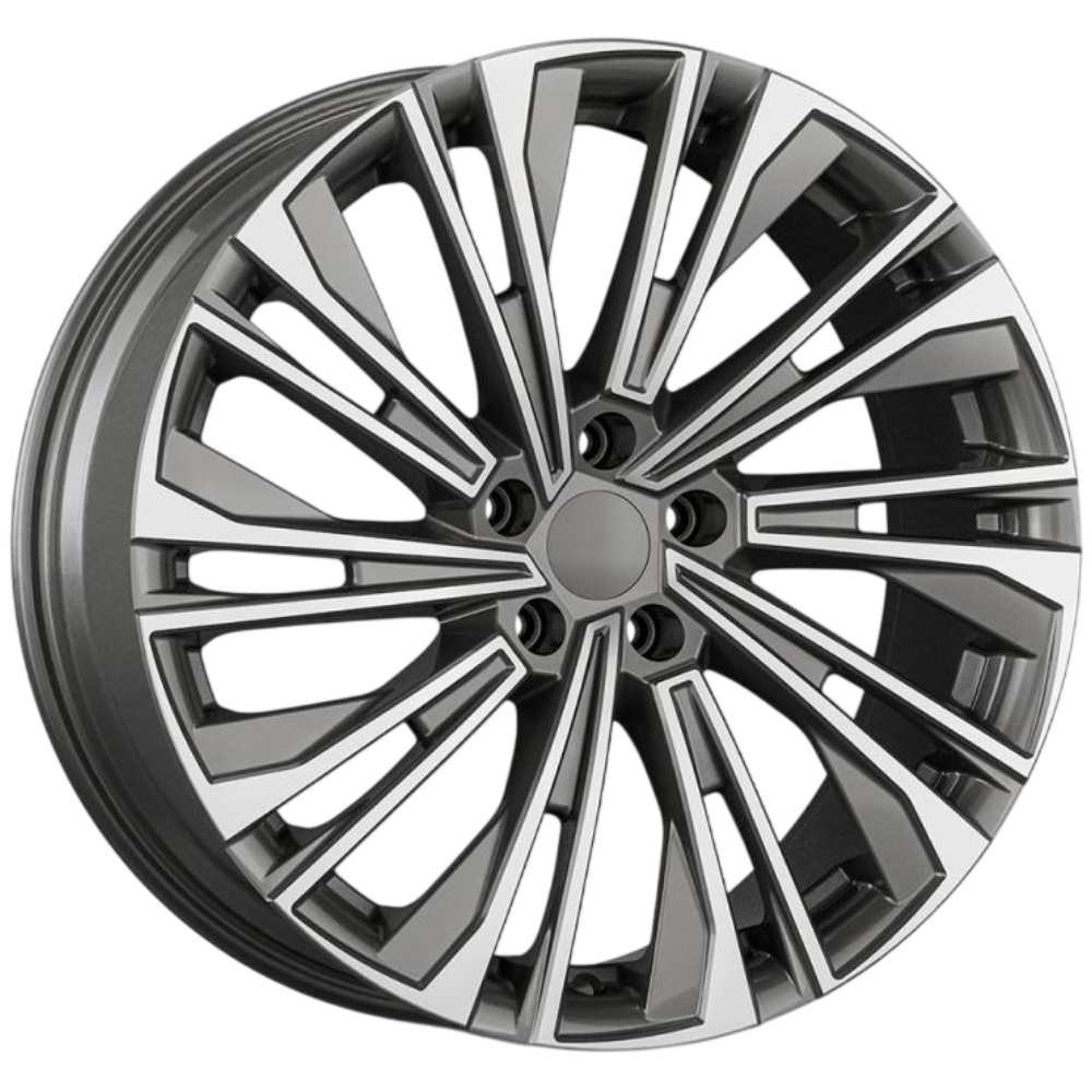 AGT Wheels 19 inç 5*112 ET44 Füme Jant Takımı (J-4686)