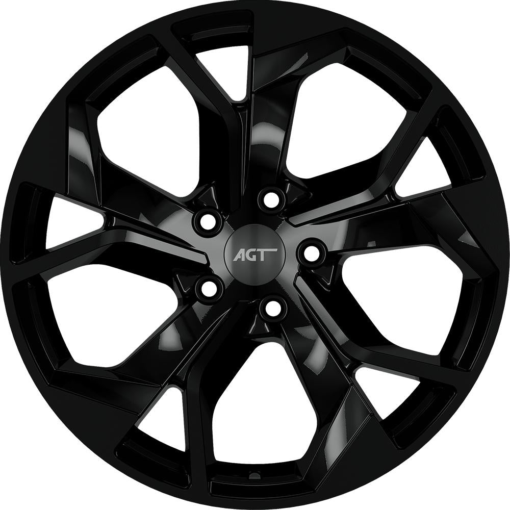 AGT Wheels 20 inç 5*112 ET35 Parlak Siyah Jant Takımı (J-4717)