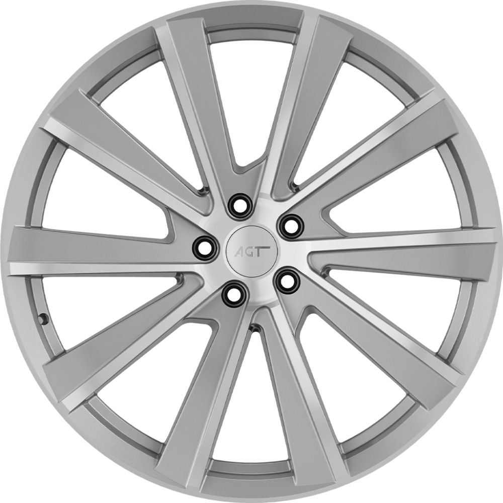 AGT Wheels 21 inç 5*108 ET40 Metalik Gri Jant Takımı (J-4727)