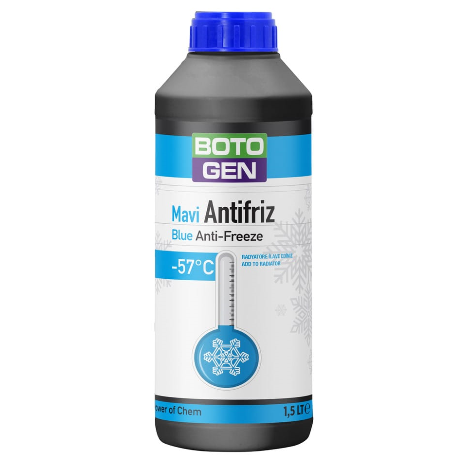 Botogen -57 Derece Mavi Antifriz (1.5 Litre) - 8106 - KolayOto