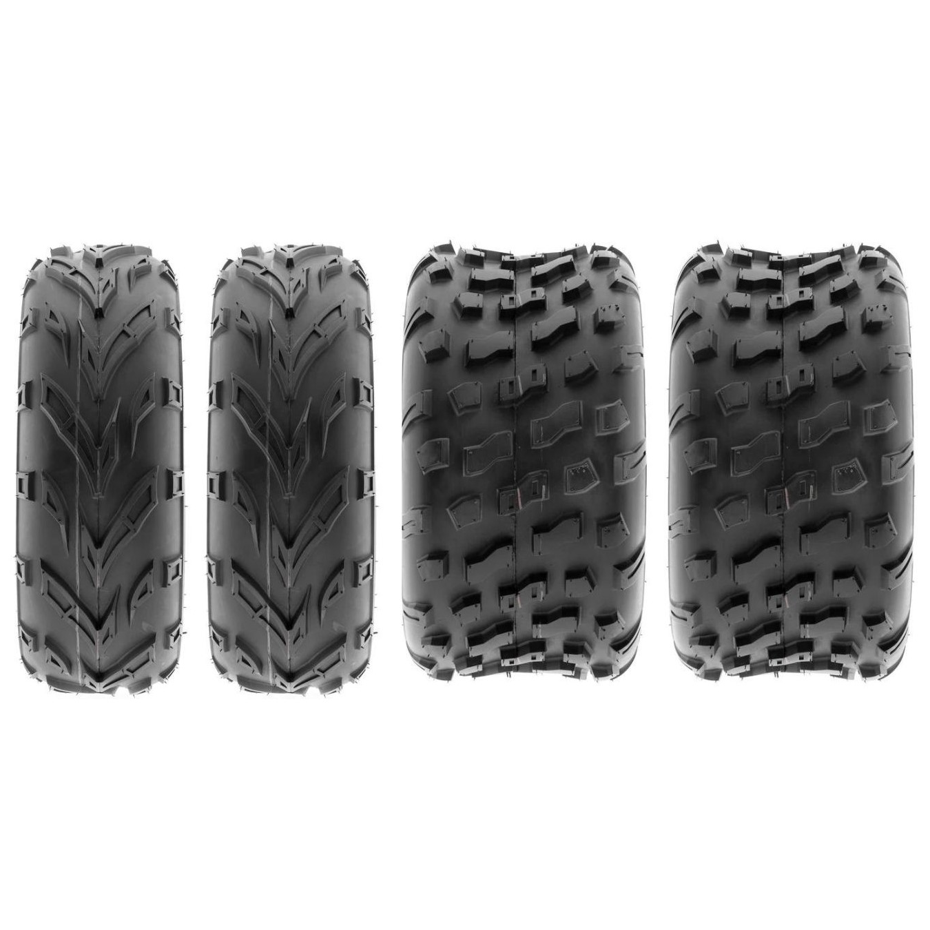 SunF A004-A022 21x7-10 ve 20X10-9 6PR Atv Ön-Arka Takım Lastiği - KolayOto