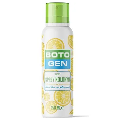 Botogen 80° Aerosol Sprey Limon Kolonyası (150 ml) - 1760 - KolayOto