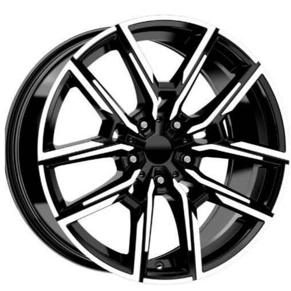 DY 20 inç 5*112 ET40 Parlak Siyah Jant Takımı (J-5162)