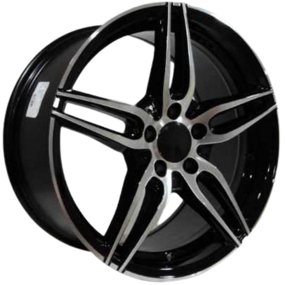 DY 19 inç 5*112 ET38 Siyah Jant Takımı (J-5174)