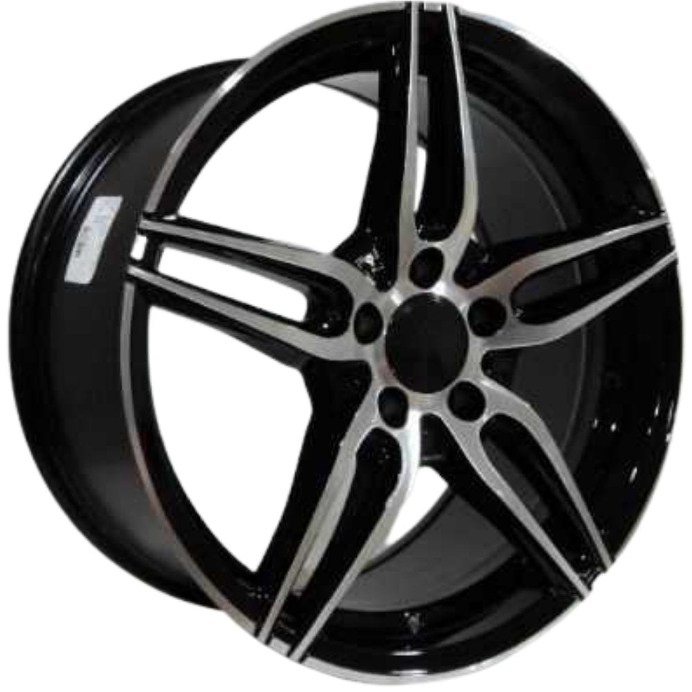 DY 19 inç 5*112 ET48 Siyah Jant Takımı (J-5195)