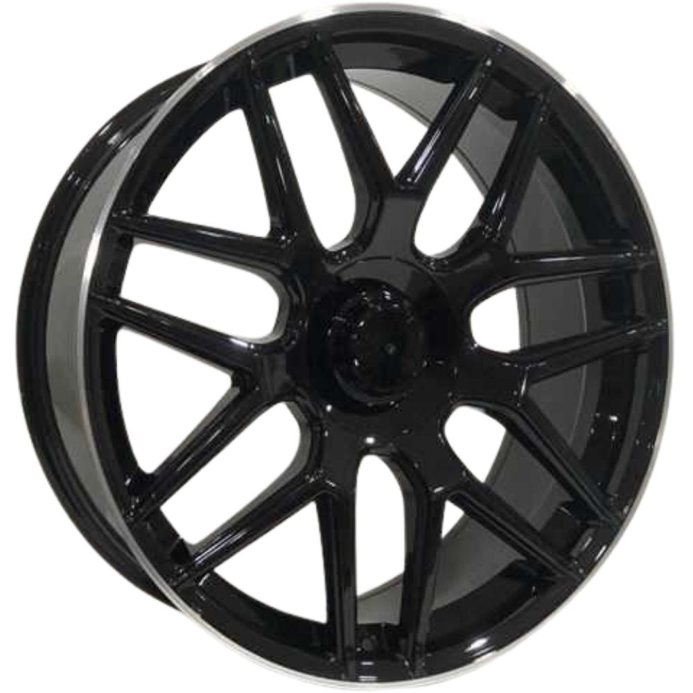 DY 22 inç 5*130 ET40 Siyah Jant Takımı (J-5201)