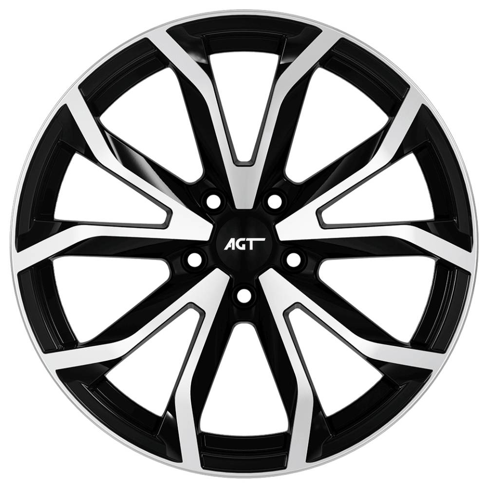 AGT Wheels 15 inç 5*114 ET35 Siyah Jant Takımı (J-6188)
