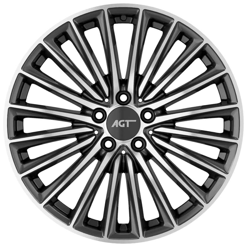 AGT Wheels 18 inç 5*112 ET50 Füme Jant Takımı (J-6217)