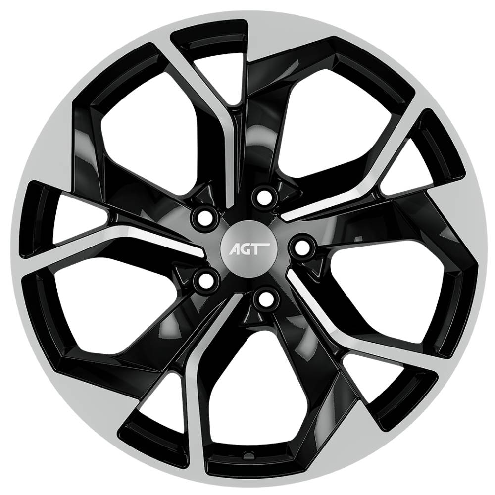 AGT Wheels 19 inç 5*112 ET35 Siyah Jant Takımı (J-6199)