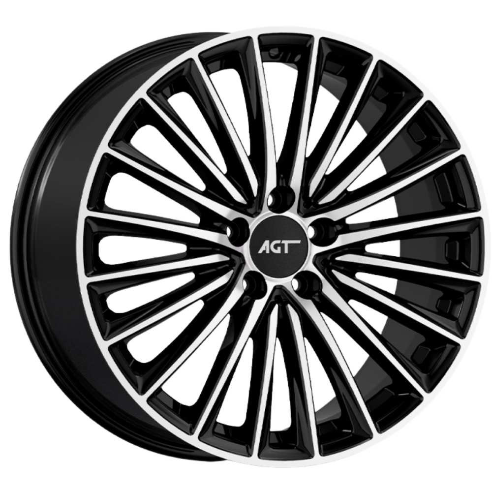 AGT Wheels 19 inç 5*112 ET60 Siyah Jant Takımı (J-6212)
