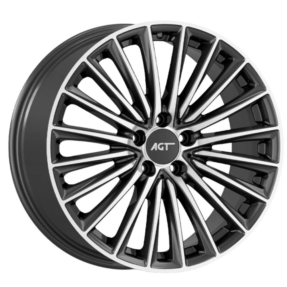 AGT Wheels 19 inç 5*112 ET60 Füme Jant Takımı (J-6213)
